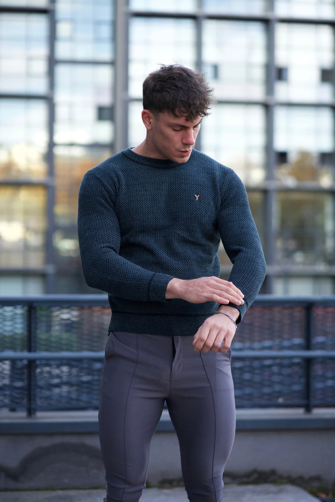 Lorenzo: Ultrazachte gebreide trui met textuur