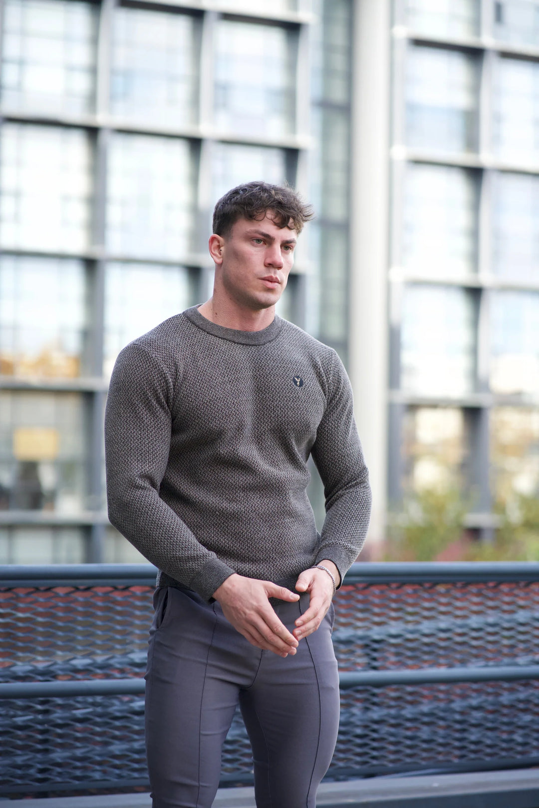 Lorenzo: Ultrazachte gebreide trui met textuur