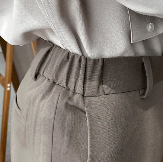 Sentiero: op maat gemaakte slim-fit casual broek