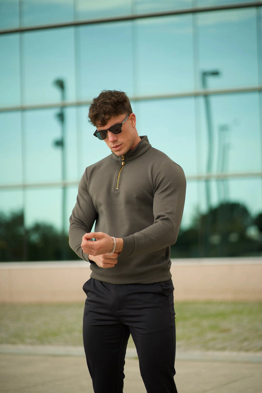 Contino: Trui met kwartrits