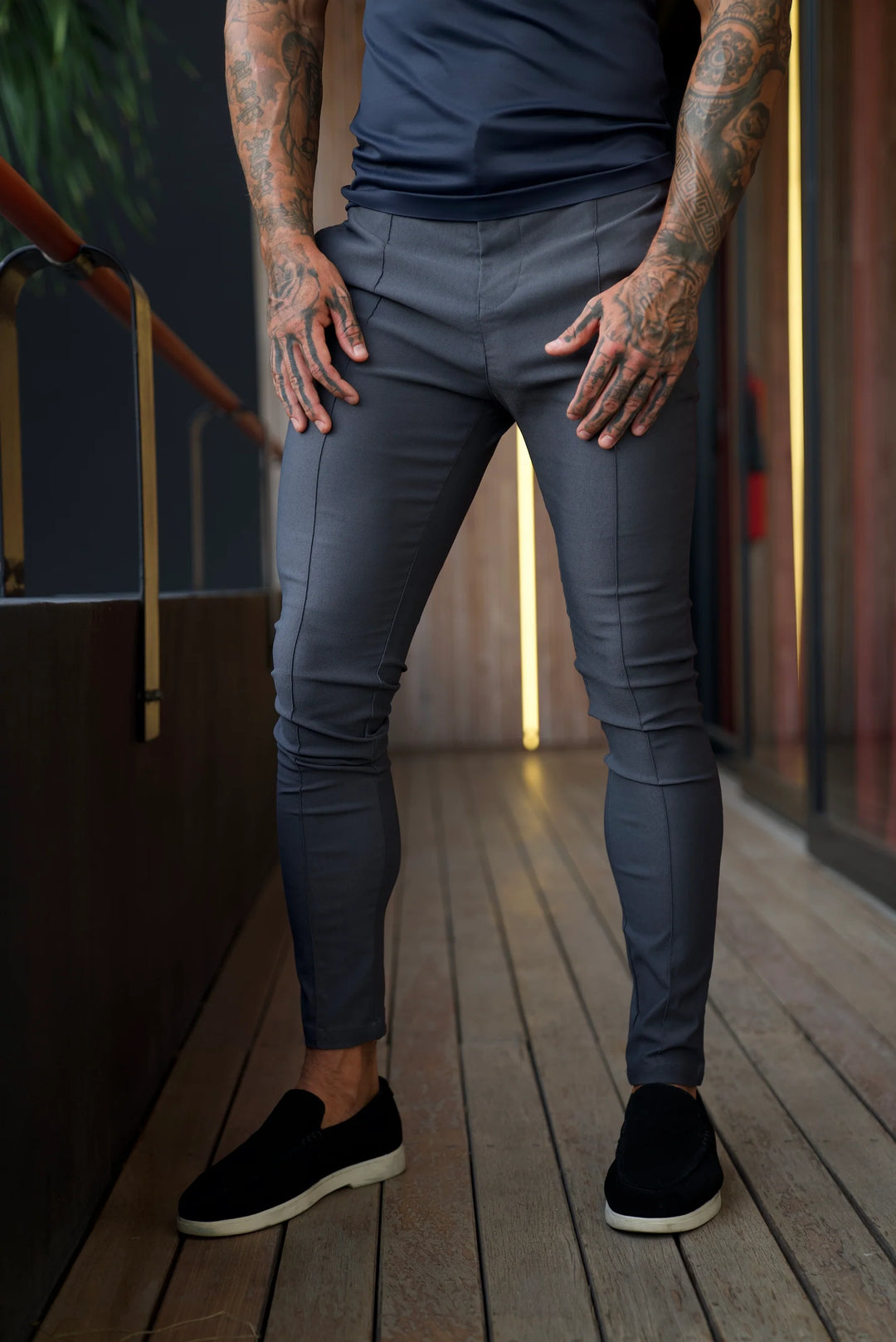 Novate: Kreukvrije Slim Fit Broek