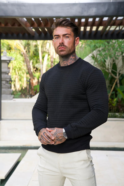 Milano: Gestructureerde Slim Fit Breisel