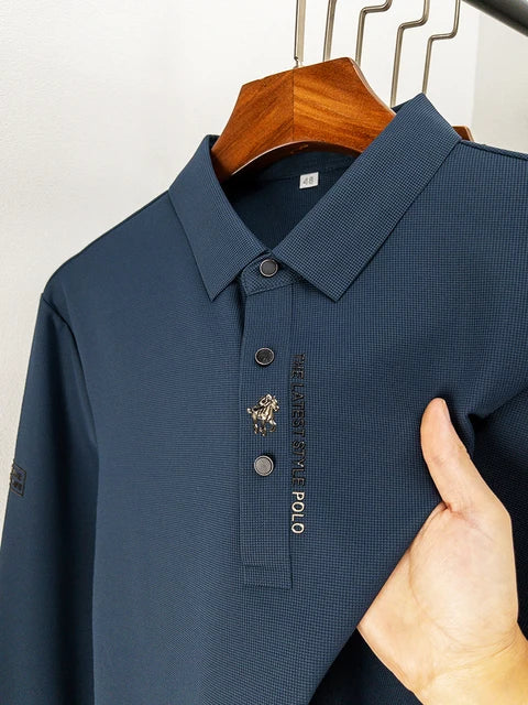 Elegante: Kreukvrij lichtgewicht poloshirt