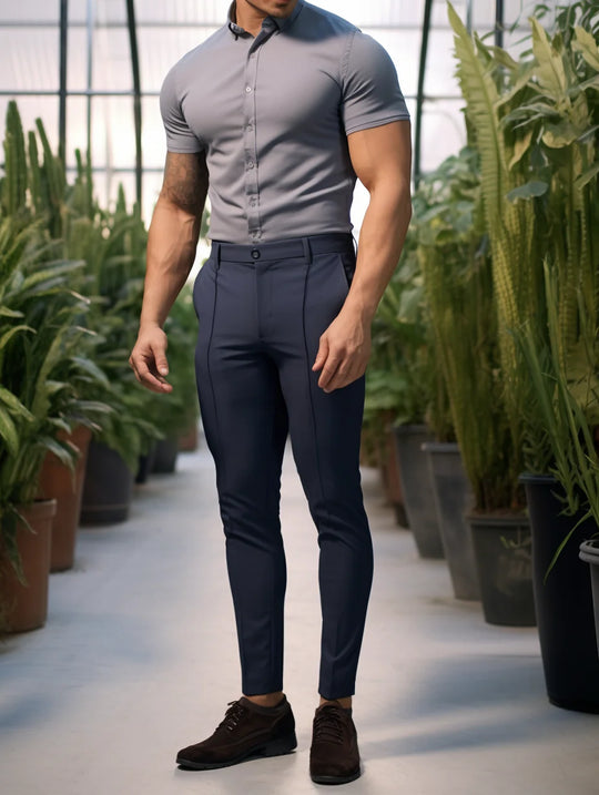 Novate: Kreukvrije Slim Fit Broek