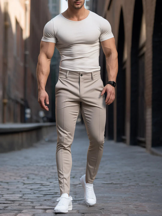 Novate: Kreukvrije Slim Fit Broek