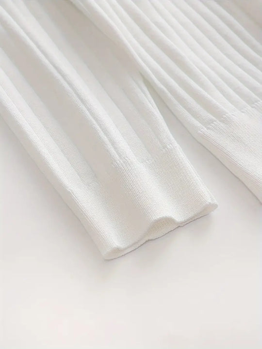 Sogno: Muscle Fit gebreid shirt