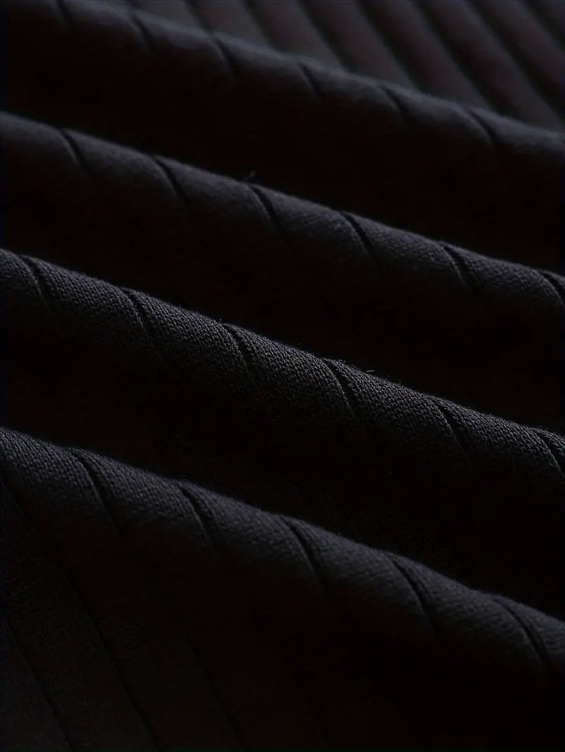 Sogno: Muscle Fit gebreid shirt