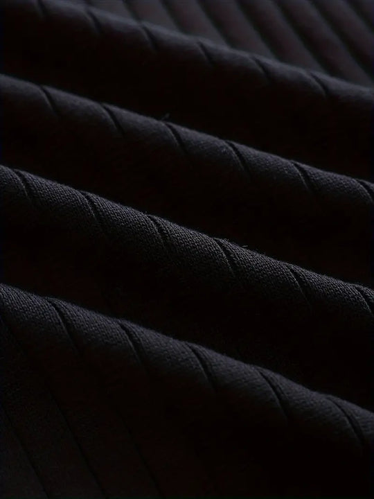 Sogno: Muscle Fit gebreid shirt