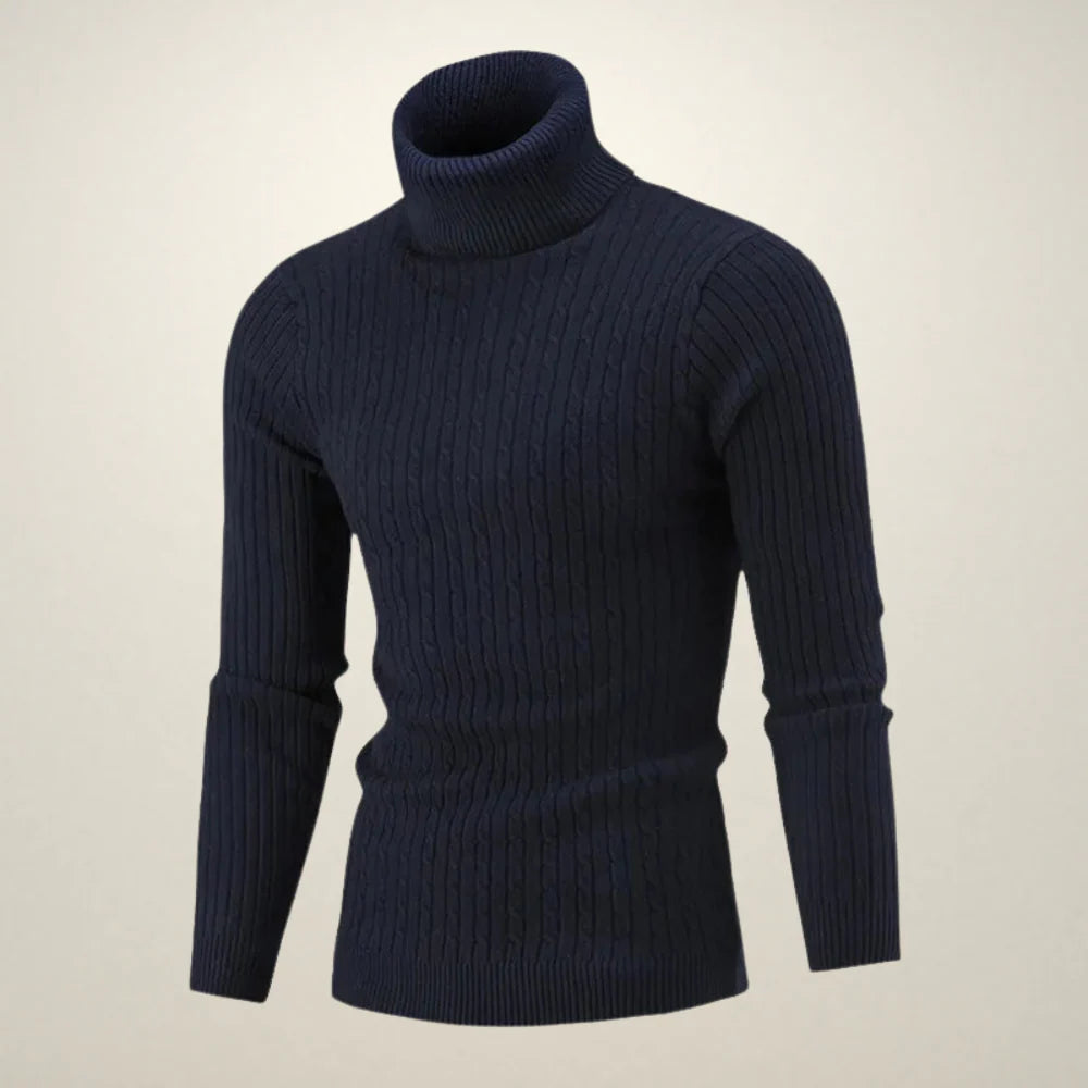 Grigio: Warme gebreide coltrui